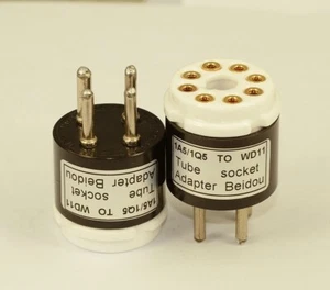 Amptata 1A5 / 1Q5 to WD11  Vacuum Tube Adapter Converter Pre Amplifier Guitar - Picture 1 of 3
