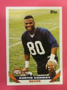 1993 Topps, Chicago Bears - CURTIS CONWAY (RC) 1993 Draft Pick