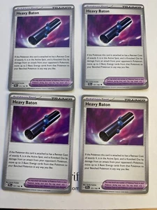 Heavy Baton 151/162 Sv05: Temporal Forces Regular (SET OF 4) - Picture 1 of 1