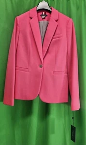 Women's One Button Jackets Brand Size 4 USA Color Rosette - Picture 1 of 24