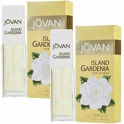 (Pack de 2) Jovan Island Gardenia de Jovan para mujer. Spray Colonia 1,5 onzas Foto 1 de 3