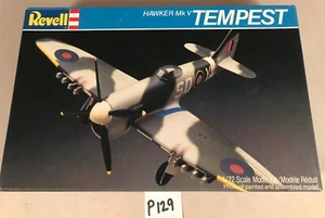 Hawker Mk V Tempest Plane Model Kit 1/72 (P129), 1982 Revell - Picture 1 of 3