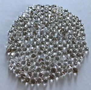 WHOLESALE 4mm .25 Carat Genuine Faceted Herkimer Diamond from NY - AAA in BULK - Picture 1 of 12