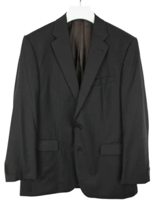 FERAUD Blazer Men's (EU) 54 Single Breasted Pure New Wool Pinstriped - Picture 1 of 12