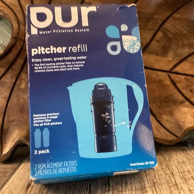 PUR CRF-950Z Max-Ion Basic Replacement Pitcher Filters 2 Pack New In Box - Image 1 of 3