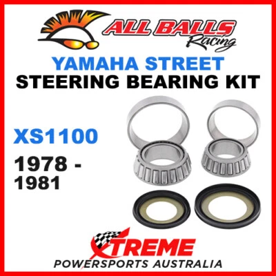 Kit de cojinete de vástago de dirección All Balls 22-1004 Yamaha XS1100 XS 1100 1978-1981 Foto 1 de 2