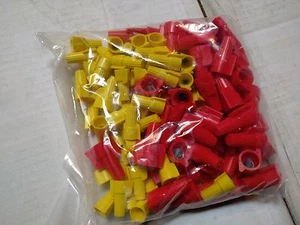 Lote de 500 conectores de alambre atornillado ados mixtos rojos P11 amarillo P13 rojo - Imagen 1 de 4