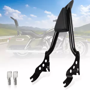 Respaldo desmontable barra trasera Sissy para Harley Touring Street Glide Road King 09+ - Imagen 1 de 8