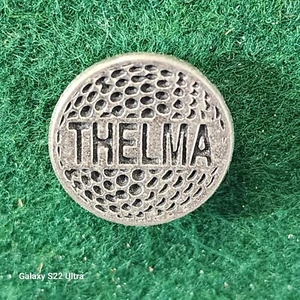 Personalized Metal Golf Ball Marker for Thelma - Picture 1 of 1
