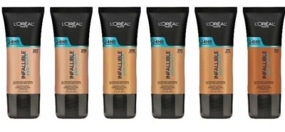 L'Oreal Infallible Pro-Glow 24HR Foundation Radiant Finish 1oz Choose Your Shade - Image 1 of 4