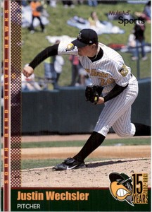 2002 South Bend Silver Hawks Multi-Ad #11 Justin Wechsler