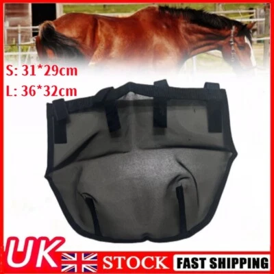 Horse Riding Comfortable Nose Net Equestrian Fly Mask Protection Outdoors UK - Image 1 of 4