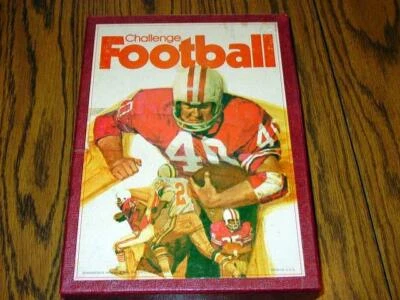 3M Bookshelf Game 1972 : Challenge Football - Vintage Sports Game - Image 1 of 4