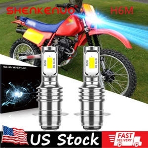 2 Lampadine Super LED 8000K per Honda XR200R XR250 XR400R XR600R XR650R 12v 30w - Foto 1 di 12