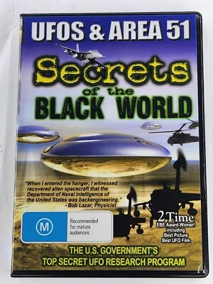 UFOS & Area 51: Secrets of the Black World (DVD, Region 4) New Unsealed - Image 1 of 2