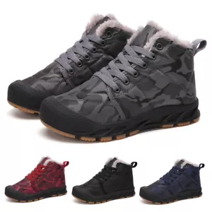 Winterschuhe Jungen Winterstiefel Mädchen Boots Warme Gefüttert Schneestiefel - Bild 1 von 16