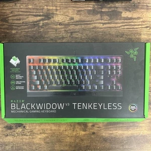 Razer BlackWidow V3 Tenkeyless Mechanical Keyboard Green Switch JP Used/Tested - Picture 1 of 1