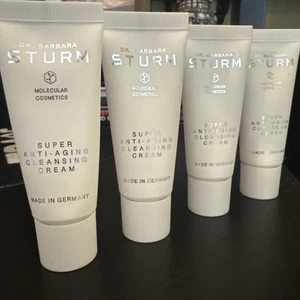 4 x Dr Barbara Sturm Super Anti-Aging Reinigungscreme 20ml (80ml) Original VERSIEGELT - Bild 1 von 2