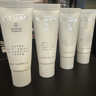 4 x Dr Barbara Sturm Super Anti-Aging Cleansing Cream 20ml(80ml) Genuine SEALED  - Image 1 of 2