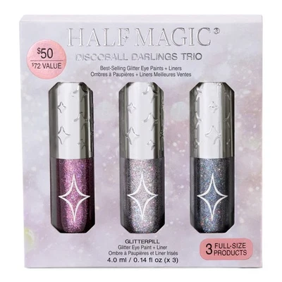 HALF MAGIC Discoball Darlings Trio Set Assorted Shades,  (3 x 0.13 oz)~ NWT - Image 1 of 4