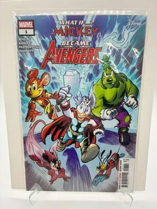¿Y si...? Cómic de Mickey y sus amigos se convirtieron en vengadores #1 Marvel casi nuevo - Imagen 1 de 1