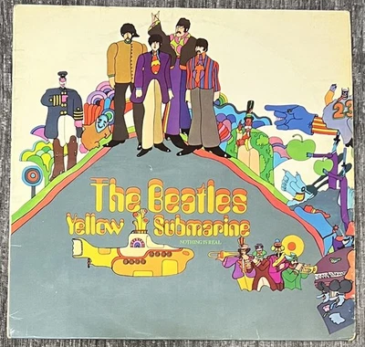 The Beatles Yellow Submarine 1969 UK Apple Stereo LP PCS 7070  1/1 Matrix + Red - Image 1 of 4