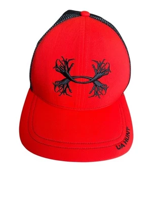 Gorra de béisbol Under Armour para hombre UA Antler gorra de malla Snapback naranja caza Foto 1 de 4