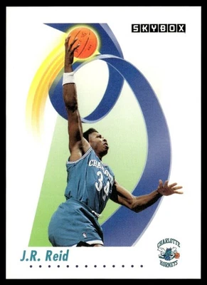 1991-92 SkyBox J.R. Reid Charlotte Hornets #32 - Image 1 of 2