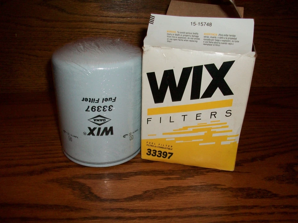 Filtro de combustible WIX 33397 para Mitsubishi Fuso FE FE-CA FE-HD FE-SP FG FH FK FM 88-04 Foto 1 de 1