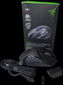 Razer Basilisk Ultimate HyperSpeed Wireless Gaming Mouse: W/ Dongle - Bild 1 von 6