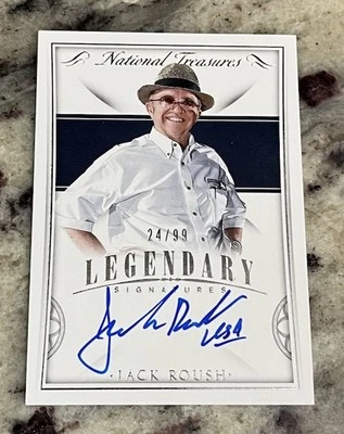 2016 National Treasures Legendary Signatures Silver #LS-JR Jack Roush 24/99 - Image 1 of 2
