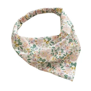 Floral Hair Bandanas Scarf Headband Head Kerchief Turban Women Girls - Picture 1 of 9