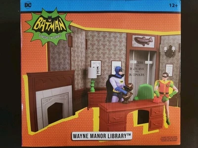 McFarlane Toys Batman '66 Classic TV Series Wayne Manor Library - Image 1 of 2