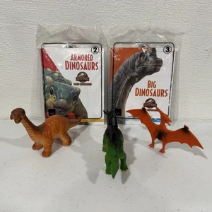 Jurassic World Camp Cretaceous McDonald's Happy Meal Toys Set #2 & #3 NEW - Picture 1 of 24