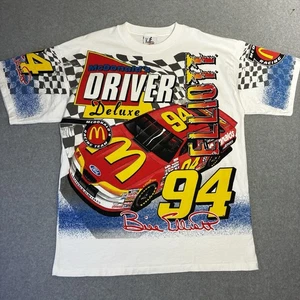 1995 Bill Elliott McDonald’s Racing NASCAR #94 Ford Thunderbird Shirt AOP - Bild 1 von 8