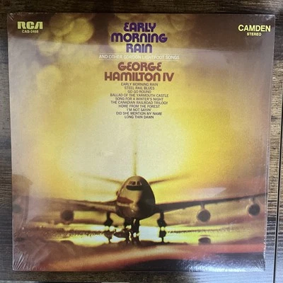 George Hamilton IV, Early Morning Rain, Other Gordon Lightfoot Songs, Sealed LP - Image 1 of 3