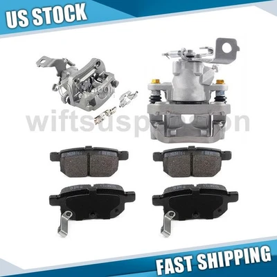 Rear Brake Calipers & Brake Pads for 2011 2012 2013 2014 2015 2016 Scion tC - Image 1 of 4