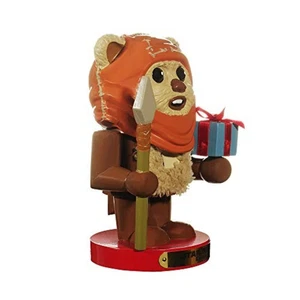 Star Wars Ewok Navidad Cascanueces 7.5 Pulgadas SW6191L Nuevo - Imagen 1 de 9