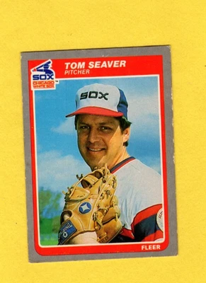 1985 Fleer Tom Seaver #526 Chicago White Sox VG/EX FREE SHIPPING - Image 1 of 3