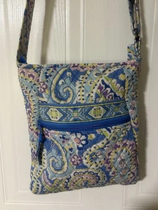 Vera Bradley Capri Hipster Crossbody Blau Paisley - Bild 1 von 22