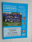 Caersws v Marek 2002/03 Intertoto Cup
