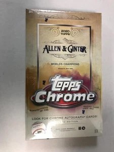 Topps Chrome ALLEN & GINTER 2020 Baseball Factory Scatola sigillata per hobby - Foto 1 di 1