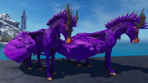 ARK Survival Ascended Dreadmare Purple High Stats PVE PS5/XBOX/PC - Picture 1 of 6