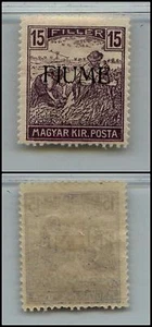 FIUME - 1918/1919 - 15 Filler soprastampato (9) - MH - Picture 1 of 1