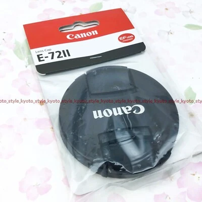 Canon Lens Cap E-72II 72mm Black JAPAN - Image 1 of 4