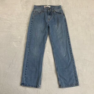 Levis 550 Boys Relaxed Fit Medium Wash Jeans Size 14 Slim 25 X 27 - Picture 1 of 8