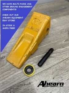 Single 1U3252 CAT STYLE HD Long Teeth Pins & Keepers for Dirt Digging J250 - Picture 1 of 4