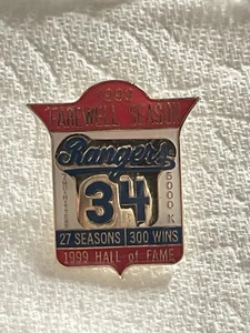 Nolan Ryan Farewell Pin 5000K 7 No Hitters 27 Seasons 300 wins 1999 Hall of Fame - Bild 1 von 5