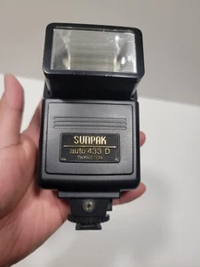 sunpak auto 433D thyristor camera flash shoe mount for pentax - Picture 1 of 7