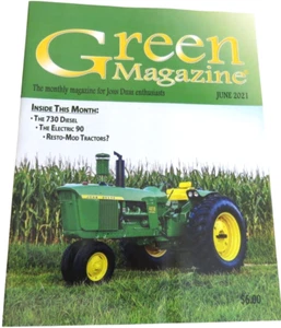 Green Magazine John Deere enthusiasts June 2021 Tractors Agriculture Country - Picture 1 of 7